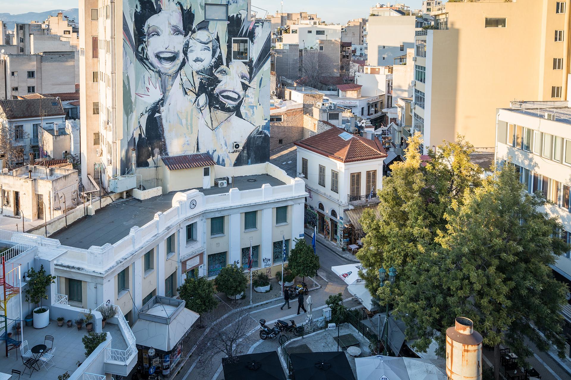 Urban Nest - Suites & Apartments Athene Buitenkant foto